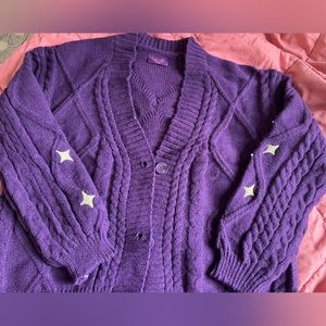 Speak Now Taylor’s Version Taylor Swift Purple Cardigan